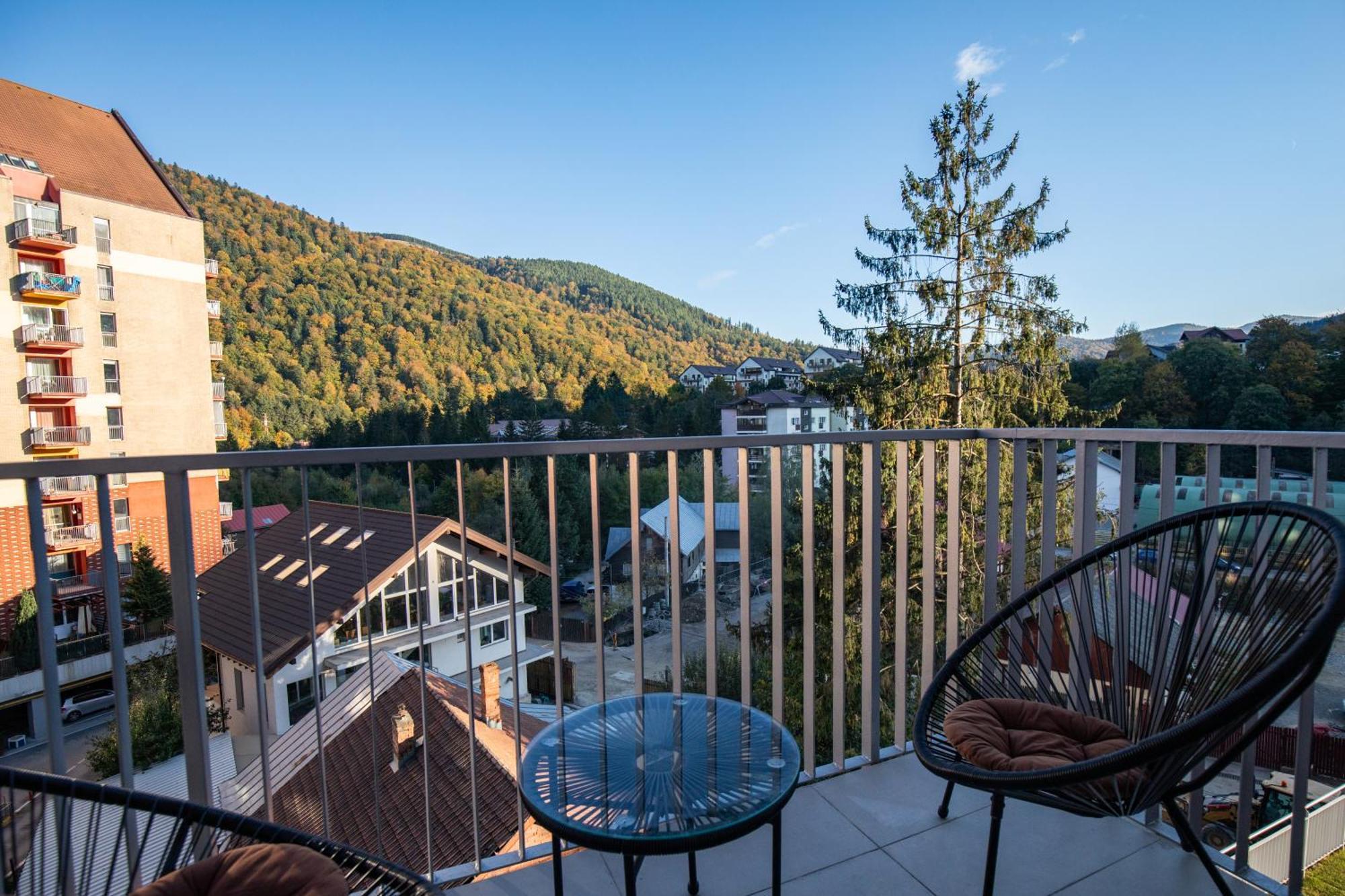 Cozy Studio 4 People With Parking Sinaia Dış mekan fotoğraf